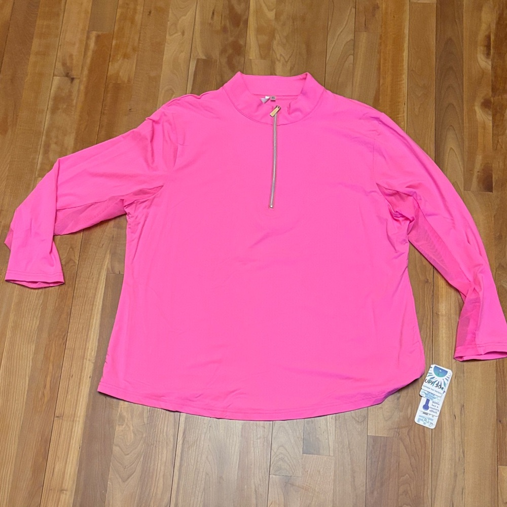Vibrant Pink Women's Rash-guard - UPF 50+